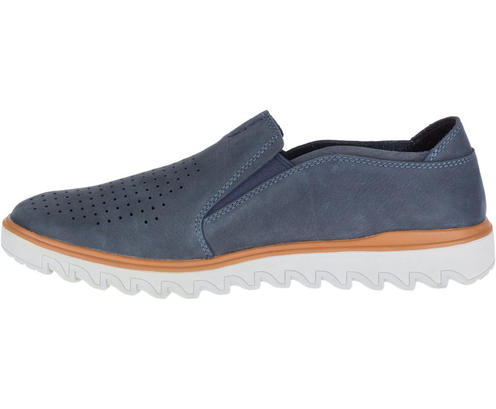 Merrell Slip Ons Męskie Granatowe - Downtown Moc - 805243-ABM